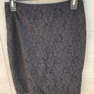 DVF black A line skirt. Small